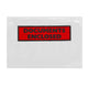 Documents Enclosed Envelopes (Printed) Clear 114 x 162 mm (C6)