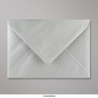 Ezüst metálfényű boríték 125x175 mm