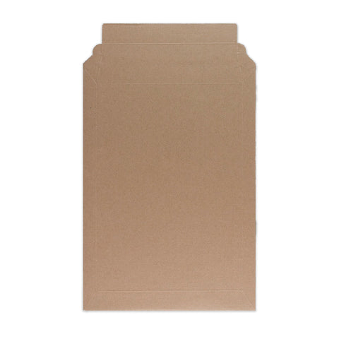 Manila Brown Peel & Seal Rigid Board Mailers Envelope (340 x 235mm)