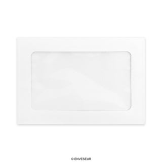 Fehér teljes ablakos boríték 162x229 mm (C5)