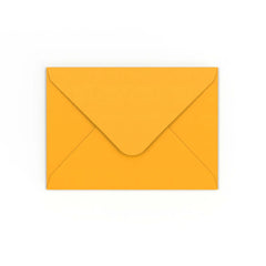 Mustársárga boríték 125x175 mm