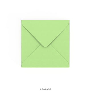 Pasztellzöld boríték 130x130 mm