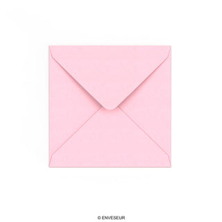 Pasztell rózsaszín boríték 140x140 mm