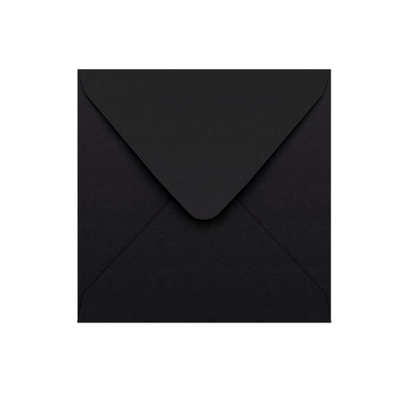 Fekete boríték V-alakú 155×155 mm