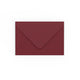 Burgundy envelopes Burgundy 65 x 94 mm Gummed
