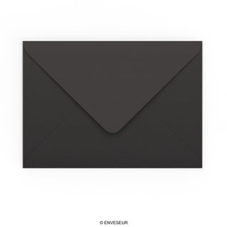 Fekete boríték 162x229 mm (C5)