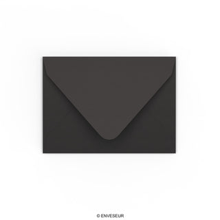 Fekete boríték 82x113 mm (C7)