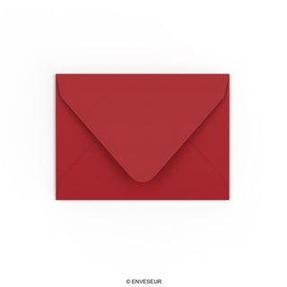 Sötétvörös boríték 82x113 mm (C7)