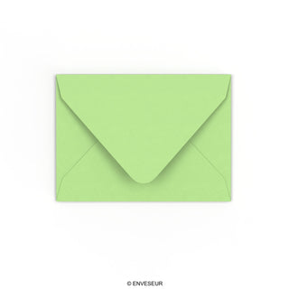 Pasztellzöld boríték 82x113 mm (C7)