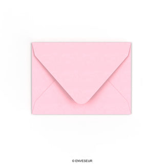 Pasztell rózsaszín boríték 82x113 mm (C7)