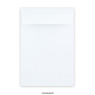 Klasszikus fehér talpas boríték 254x178x25 mm