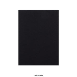 Fekete Karton Hátlapos Boríték 162x114 mm (C6)