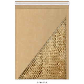 Környezetbarát párnázott boríték - Honeycomb