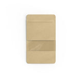 Doypack élelmiszer tasak ablakkal