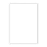 Fehér öntapadó címkék