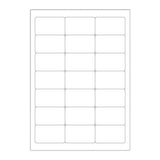 Fehér öntapadó címkék