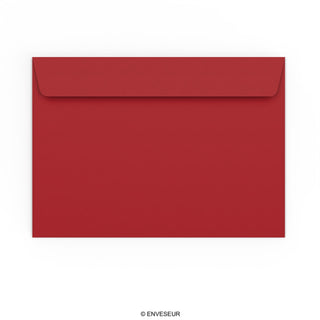 Sötétvörös boríték 162x229 mm (C5)