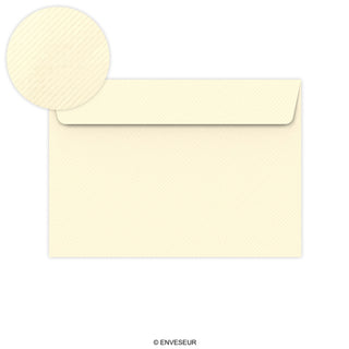 Elefántcsontszínű strukturált boríték 114x162 mm (C6)