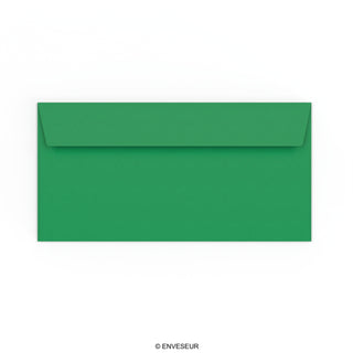 Sötétzöld boríték 110x220 mm (DL)