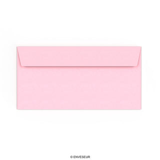 Pasztell rózsaszín boríték 110x220 mm (DL)