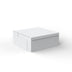 White Cardboard Boxes White 200 x 200 x 80 mm