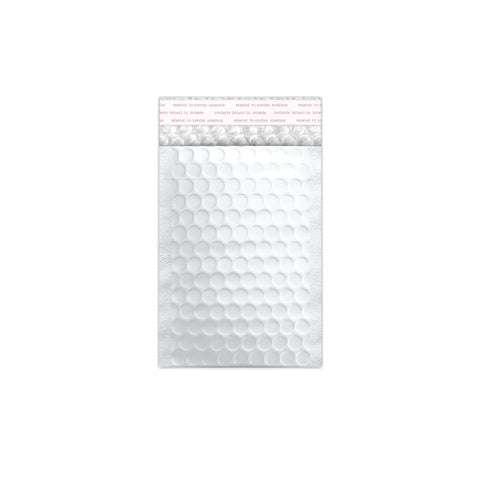 Matt Bubble Bag Mailers Silver 145 x 90 mm