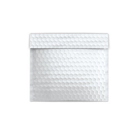 Matt Bubble Bag Mailers Silver 165 x 165 mm