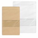 Doypack élelmiszer tasak ablakkal