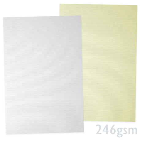 Vászonmintás papír 246g/m²