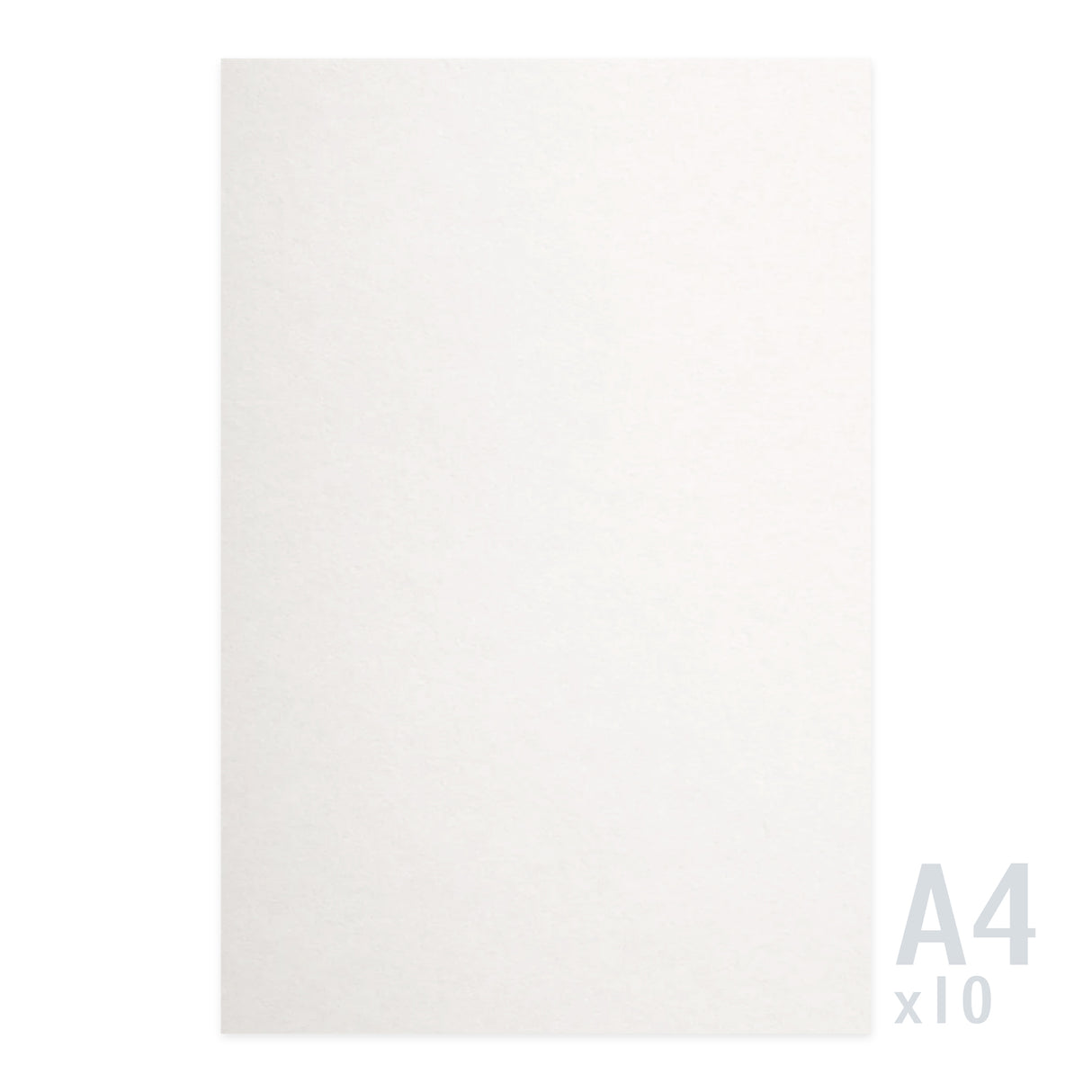 Fehér vászonmintás papír 120g/m² - 10 A4 lap