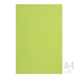 Sirio Color papír vegyes színek 170g/m² - 20 lap