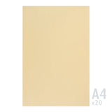 Sirio Color papír vegyes színek 170g/m² - 20 lap