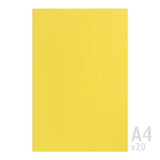 Sirio Color papír vegyes színek 170g/m² - 20 lap