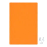 Sirio Color papír vegyes színek 170g/m² - 20 lap