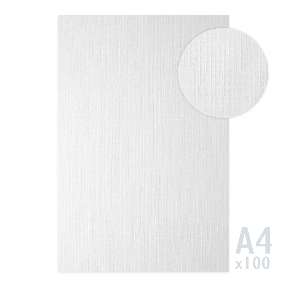 Fehér bordázott papír 185g/m²
