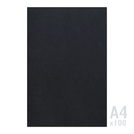 Fekete papír 225g/m² - 100 A4 lap