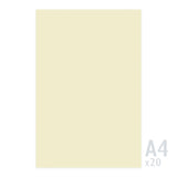 Lessebo papír 240g/m² - 20 lap