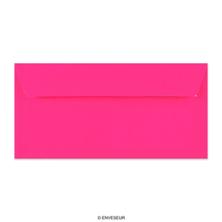 Neonrózsaszín boríték 110x220 mm (DL)