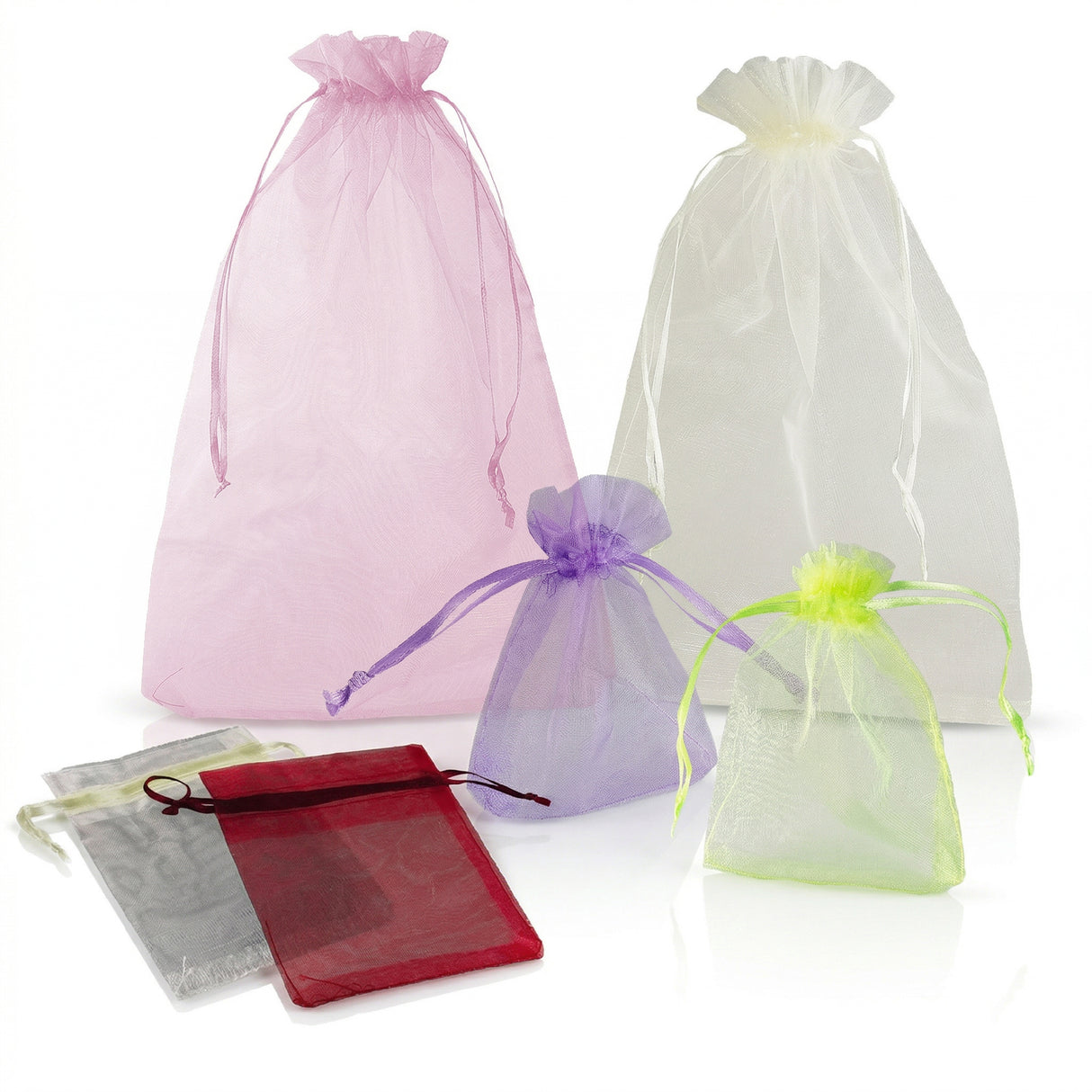 Organza tasakok