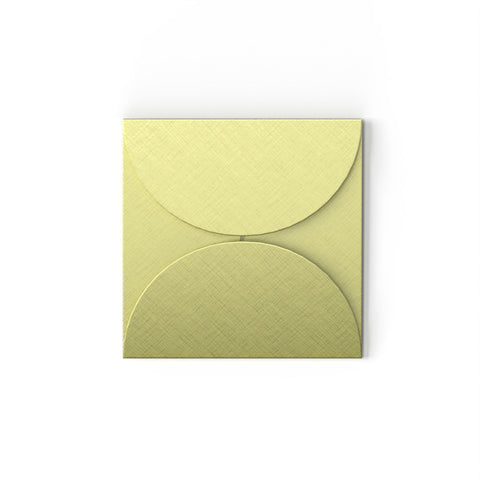 Pouchette Envelopes Bean Green 145 x 145 mm