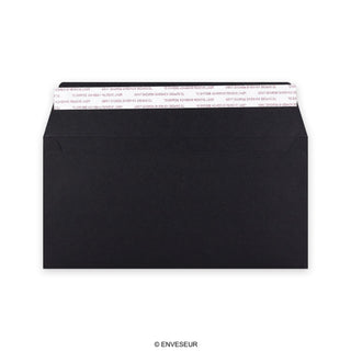 Fekete boríték 110x220 mm (DL)