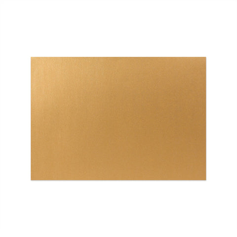 Pearlescent Envelopes Gold 114 x 162 mm (C6) Peel and Seal