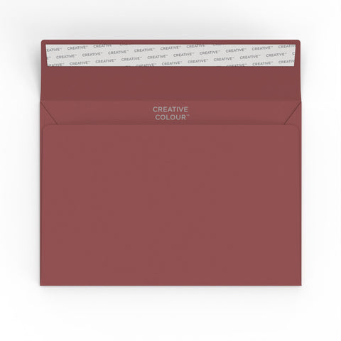Creative Colour Peel & Seal Envelopes Bordeaux 162 x 229 mm (C5)