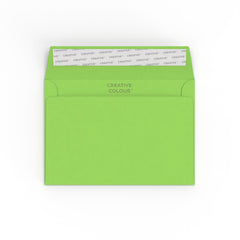 Creative Colour Peel & Seal Envelopes Green 114 x 162 mm (C6)