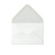 White Hammer Gummed V-Flap Envelope (62 x 94mm)