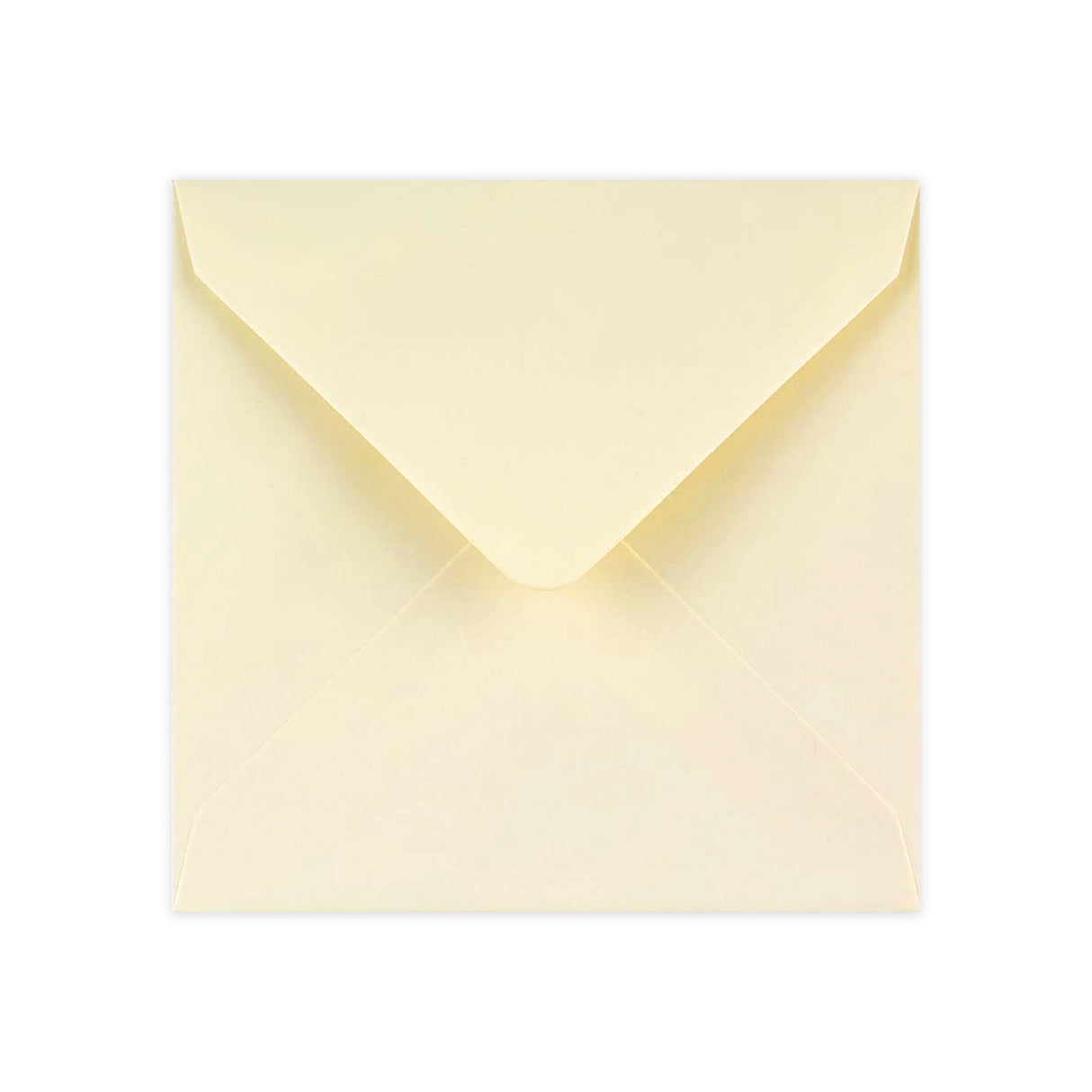 Elefántcsontszínű sima felületű boríték 130x130 mm