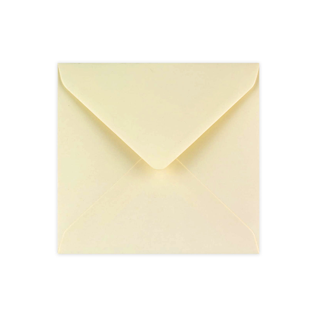 Elefántcsontszínű sima felületű boríték 155x155 mm