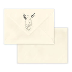 Wedding Envelopes (Hand Bonding Design) Ivory 162 x 229 mm (C5)