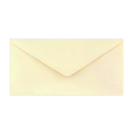 Elefántcsontszínű sima felületű boríték 110x220 mm (DL)
