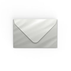 Mirror Finish Envelopes Silver 62 x 94 mm